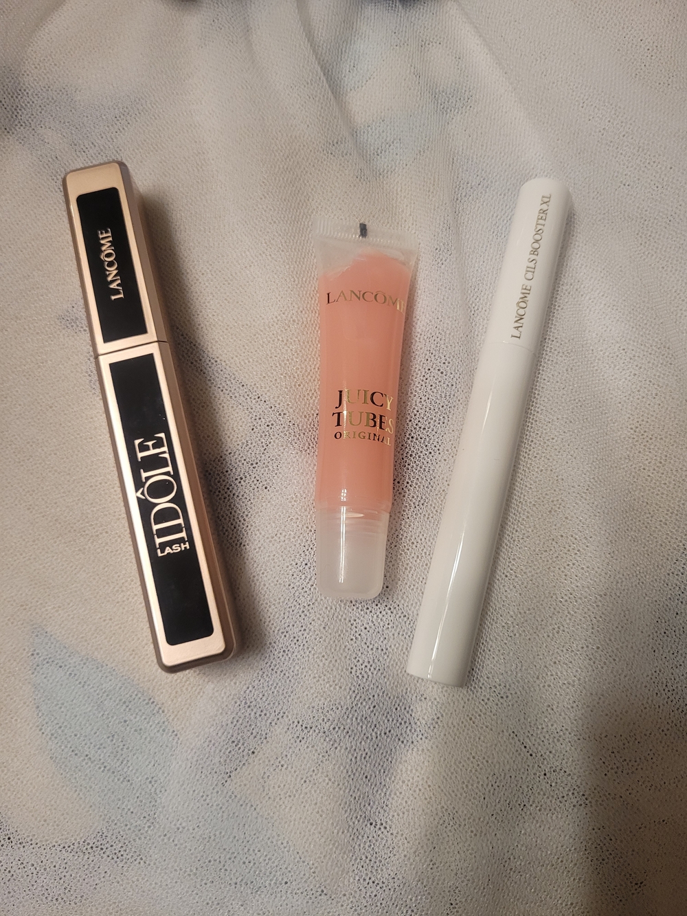 Juicy Tubes Lip Gloss - Soft Pink.. Lancome Set Mascara And Conditioner Mascara